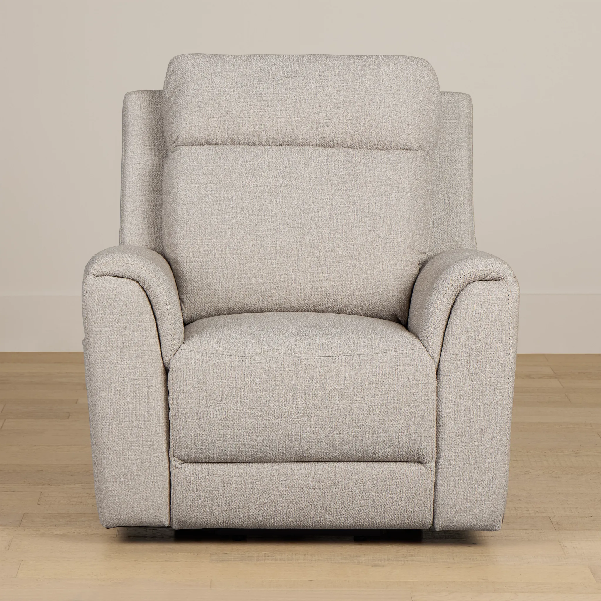 Gavin Beige Fabric Power Lift Recliner