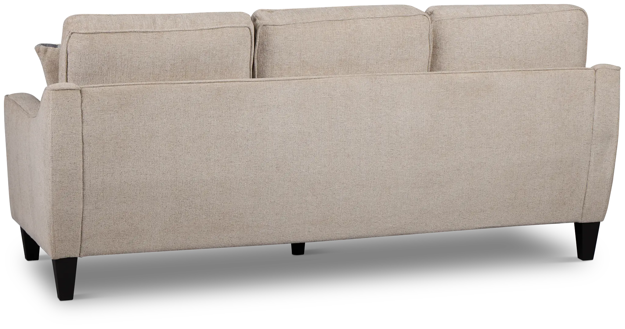 Cory Gray Fabric Chaise Sectional Cory Gray Fabric Chaise Sectional