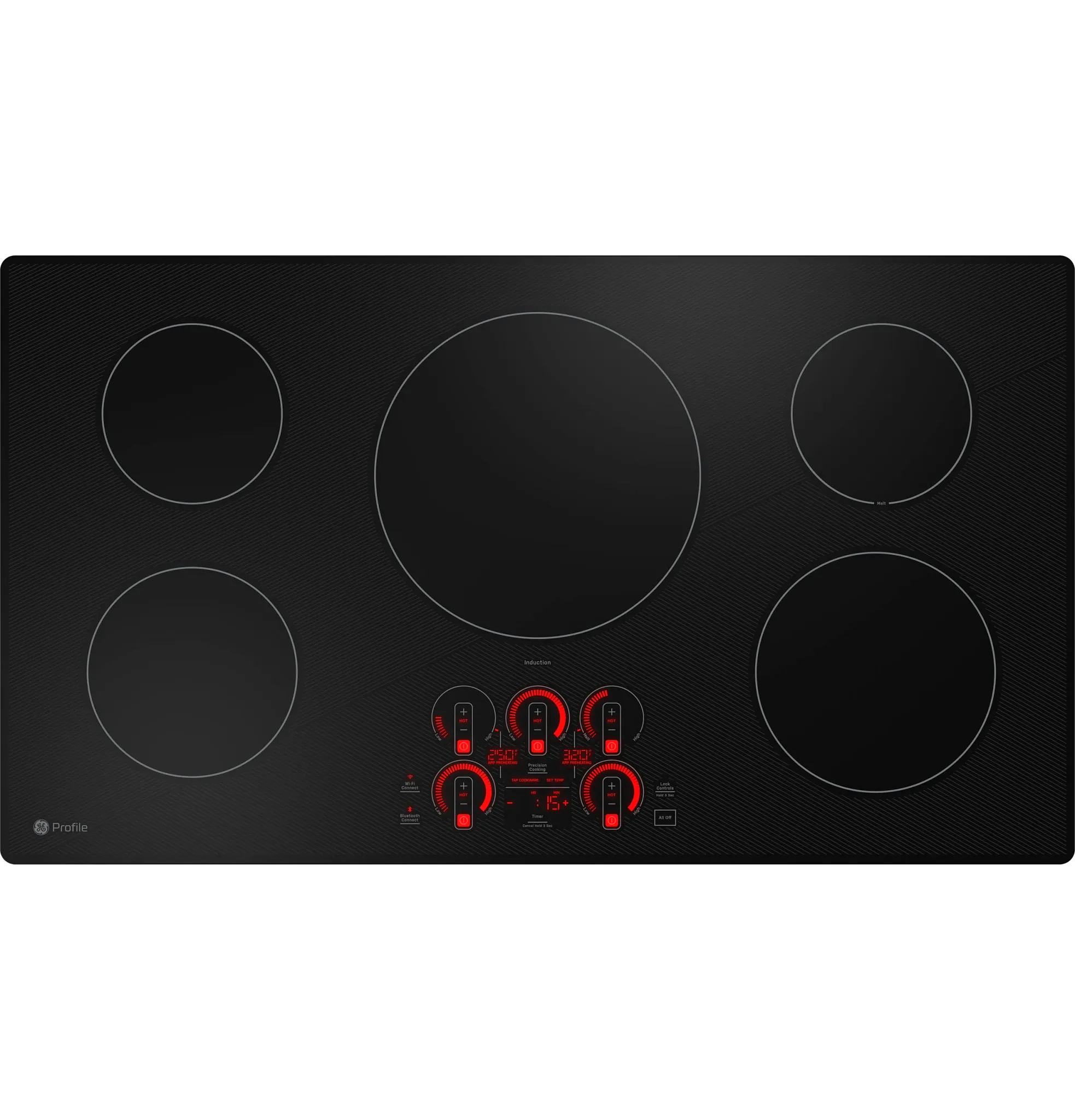 Ge Profile 7036 Series Black 36" Electric Cook Top