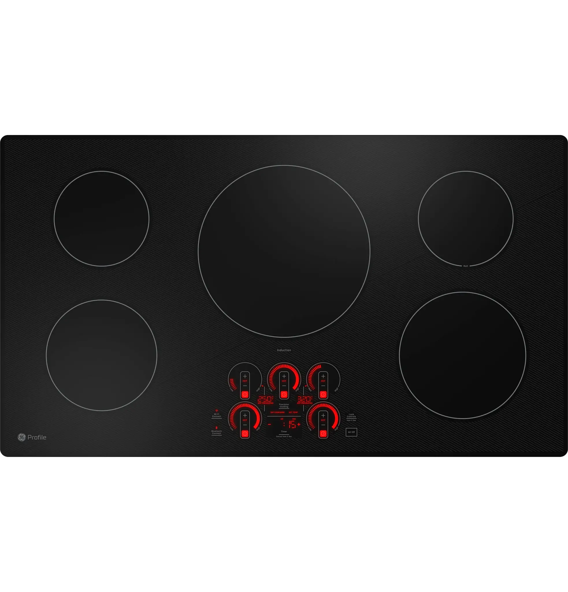 Ge Profile 7036 Series Black 36" Electric Cook Top Ge Profile 7036 Series Black 36" Electric Cook Top