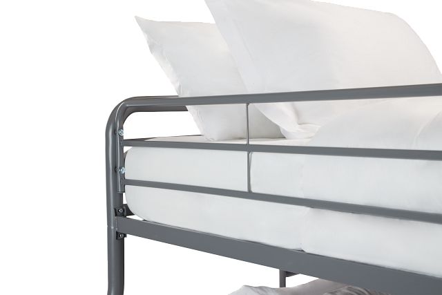 Rory Gray Metal Bunk Bed