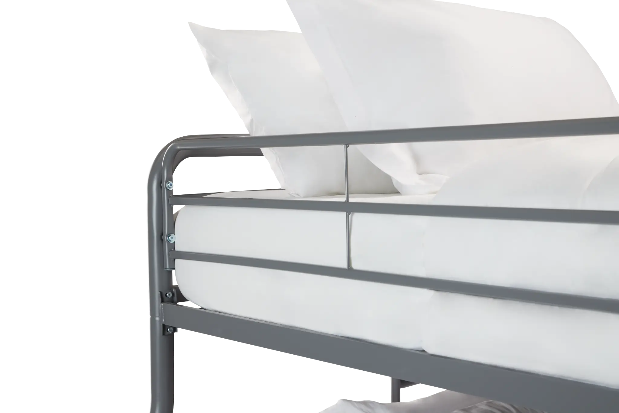 Rory Gray Metal Bunk Bed Rory Gray Metal Bunk Bed