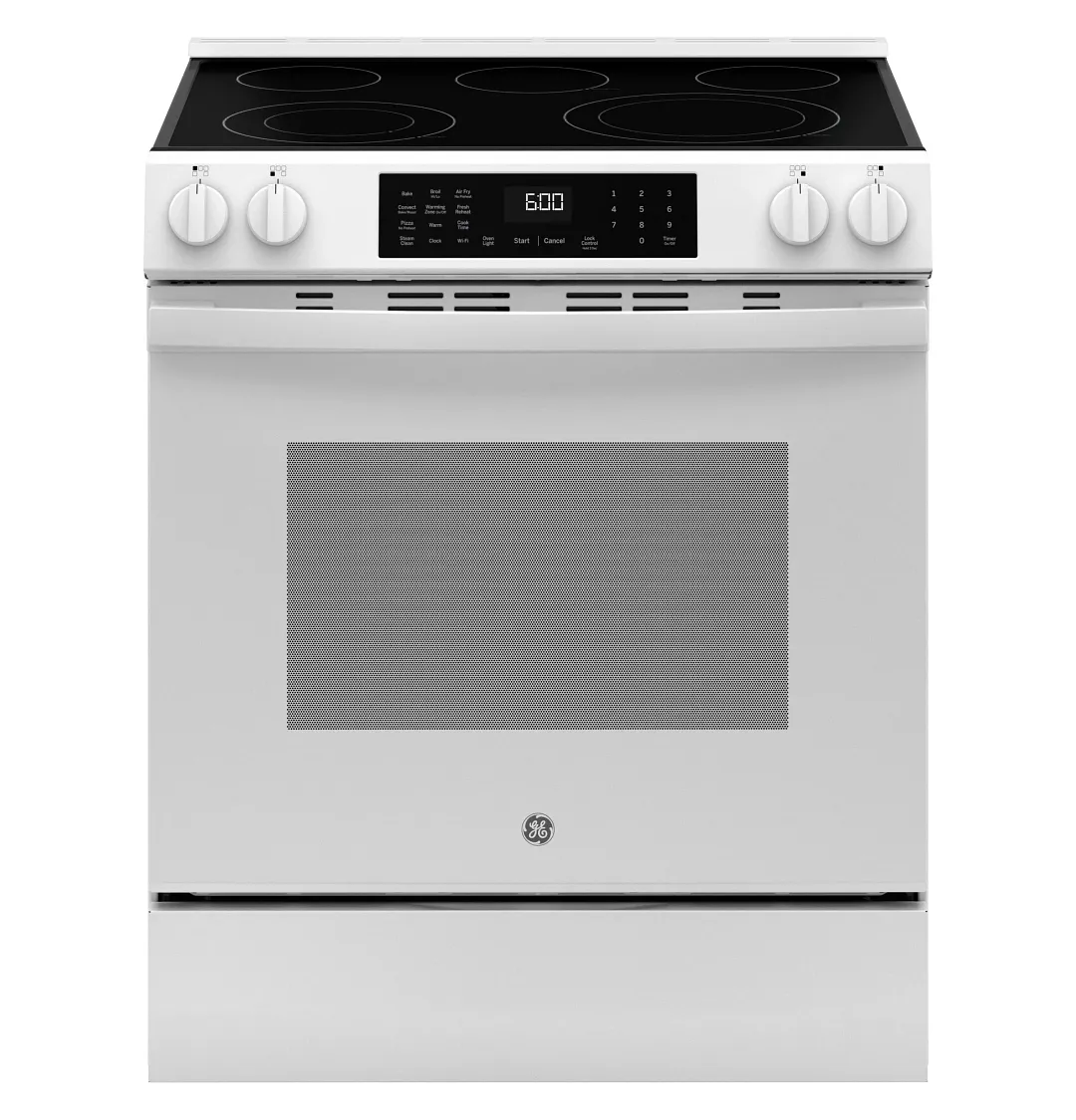 Ge 600 Series White 30" Electric Range