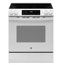 Ge 600 Series White 30" Electric Range