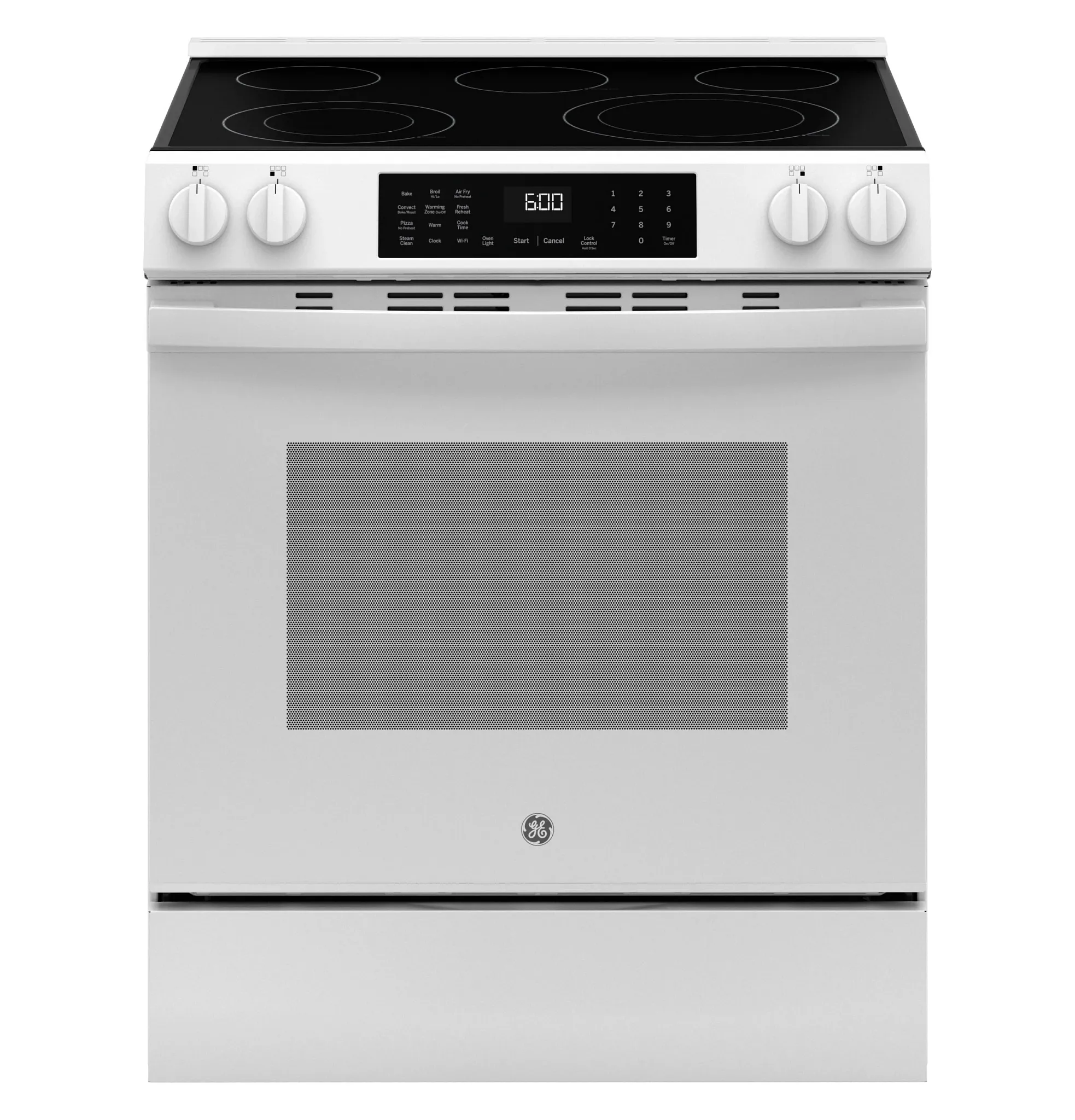 Ge 600 Series White 30" Electric Range