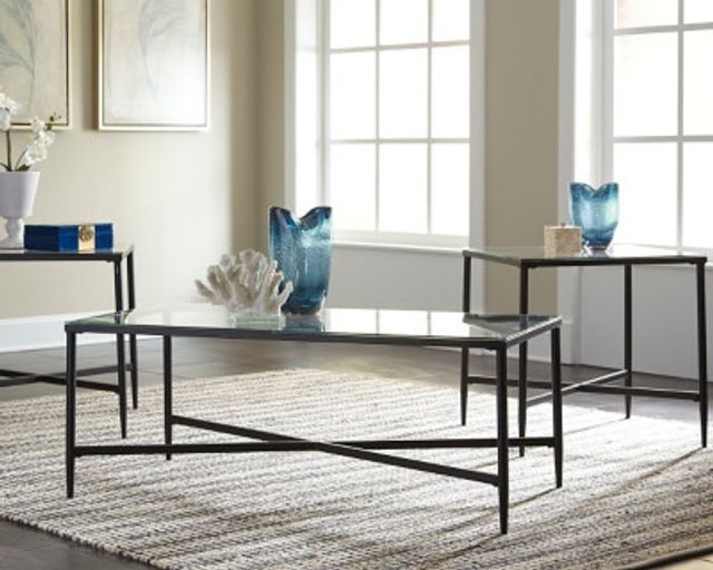 Augeron Glass 3 Pack Tables