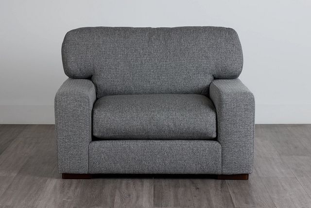 Veronica Dark Gray Down Chair