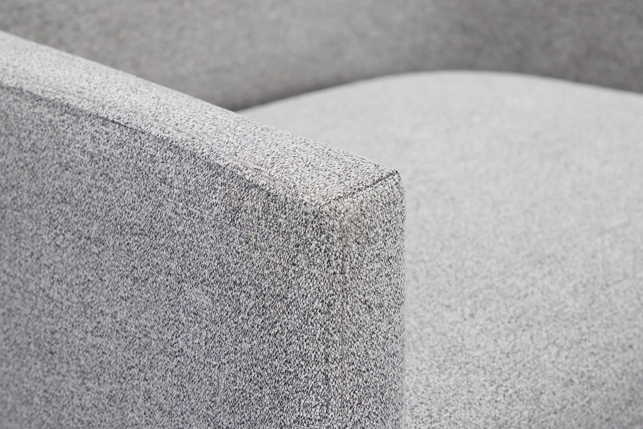 Auburn Light Gray Castored Skirted Arm Chair