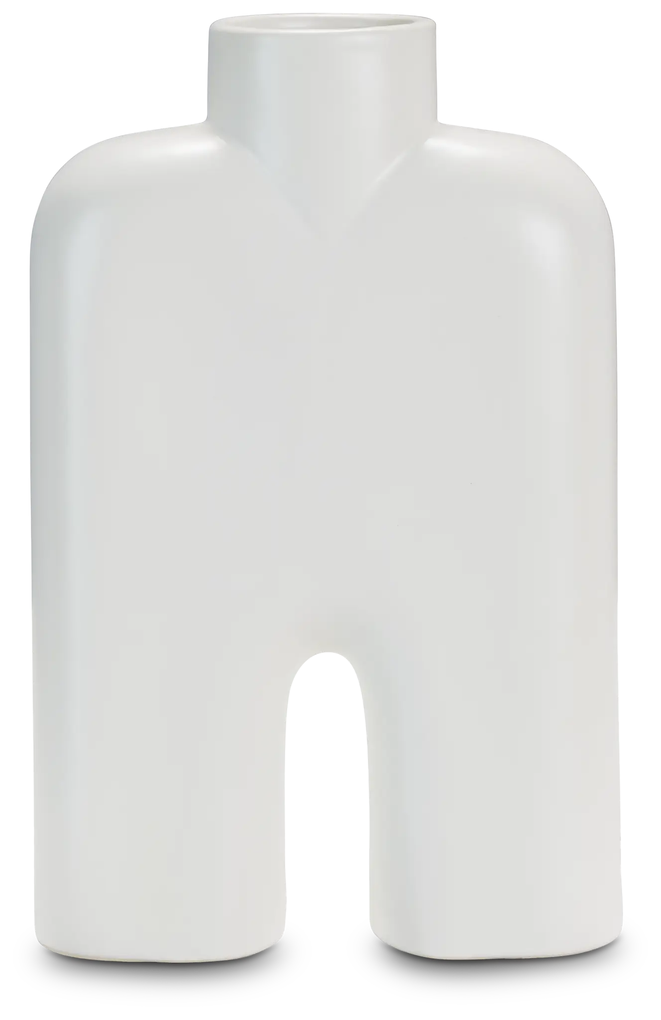 Teya White Medium Vase Teya White Medium Vase