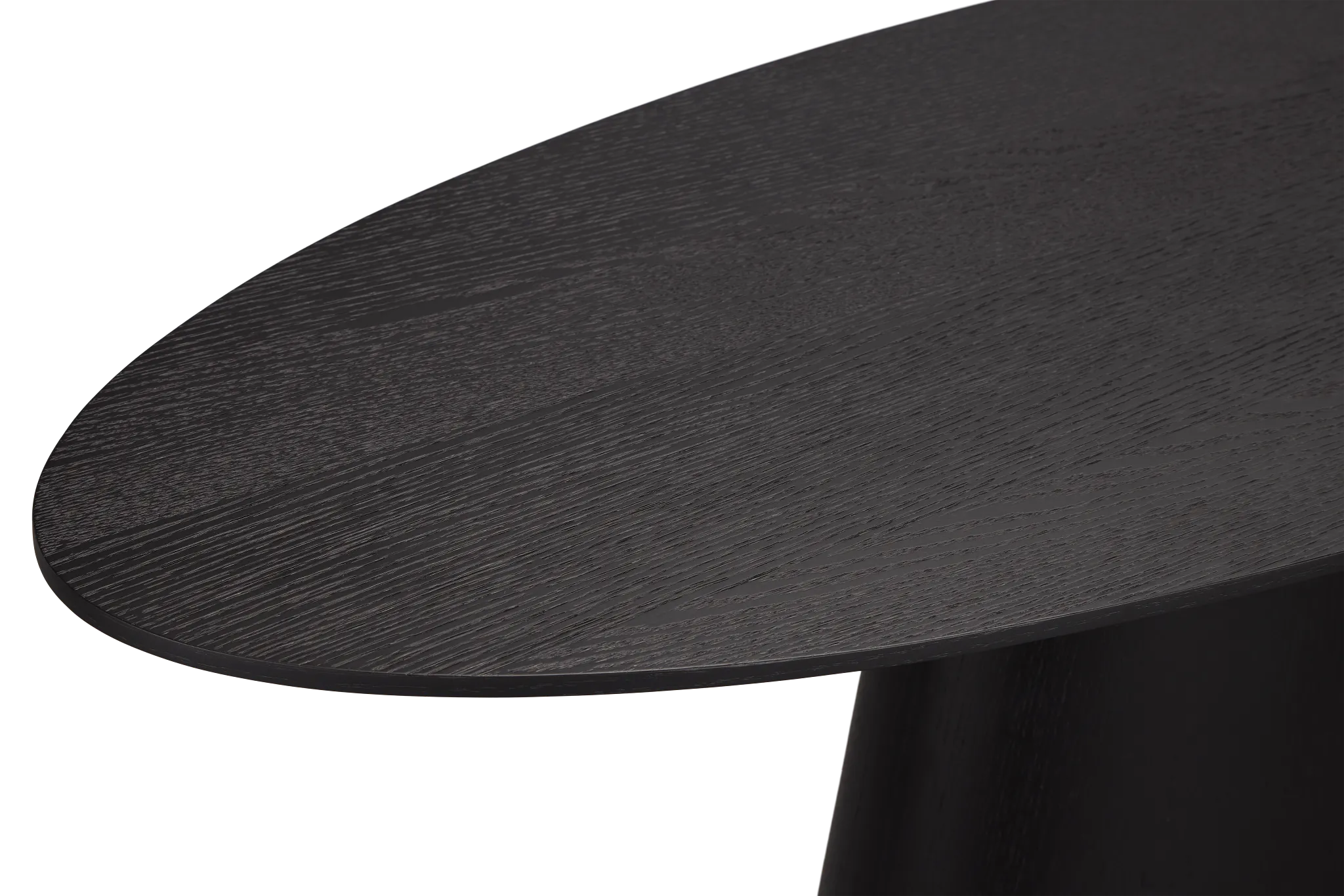 Nomad Black Oval Sofa Table