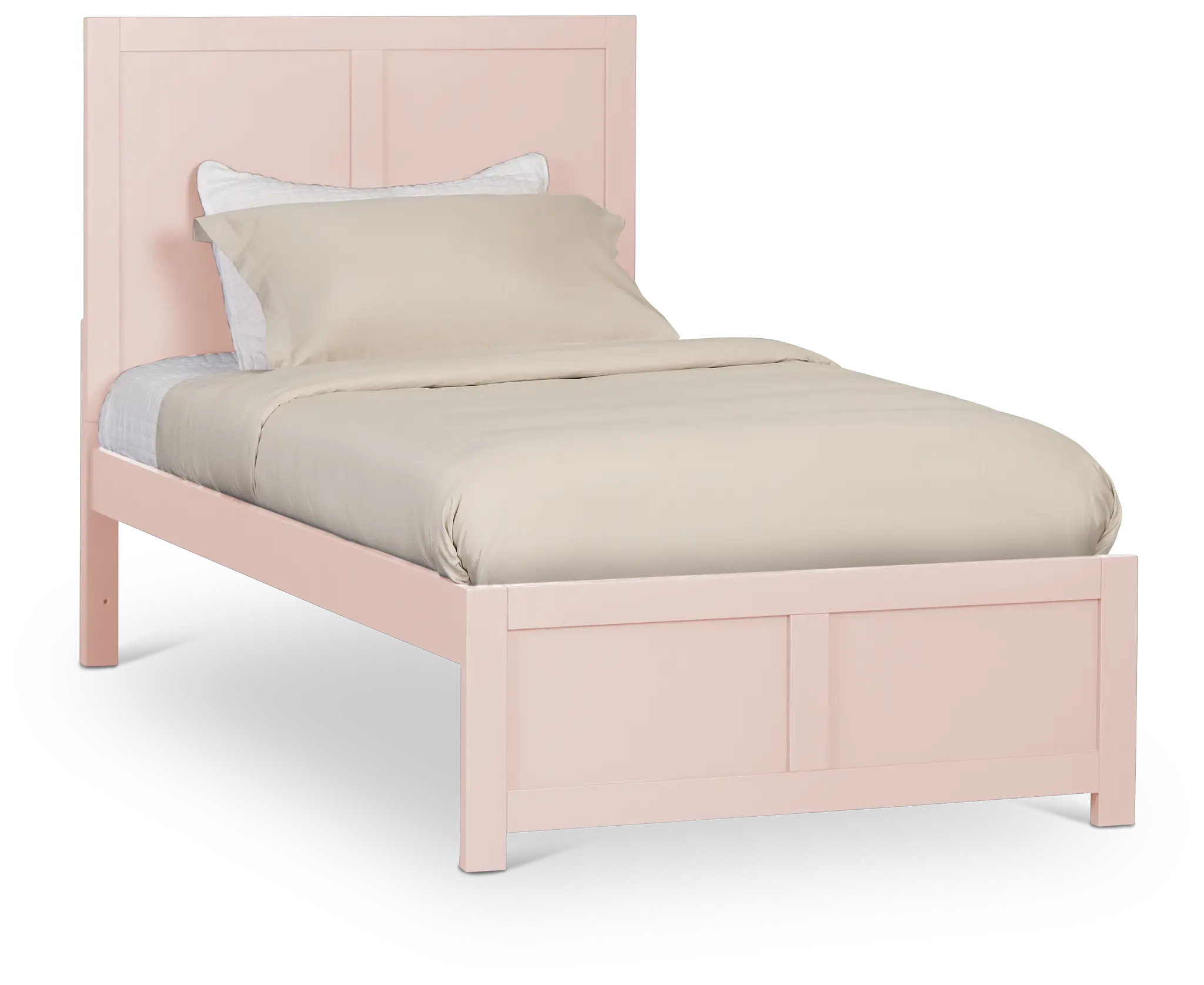 Charleston Pink Panel Bed Charleston Pink Panel Bed