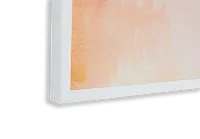 Brodie Orange Framed Wall Art