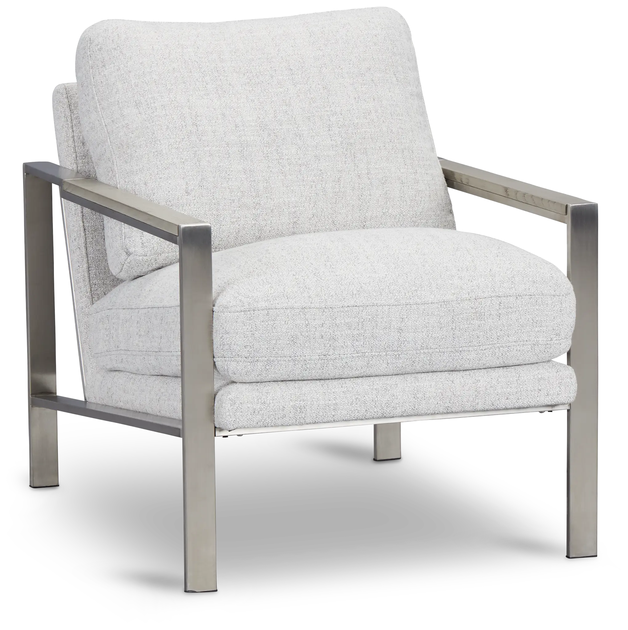Wyatt Light Gray Fabric Accent Chair Wyatt Light Gray Fabric Accent Chair