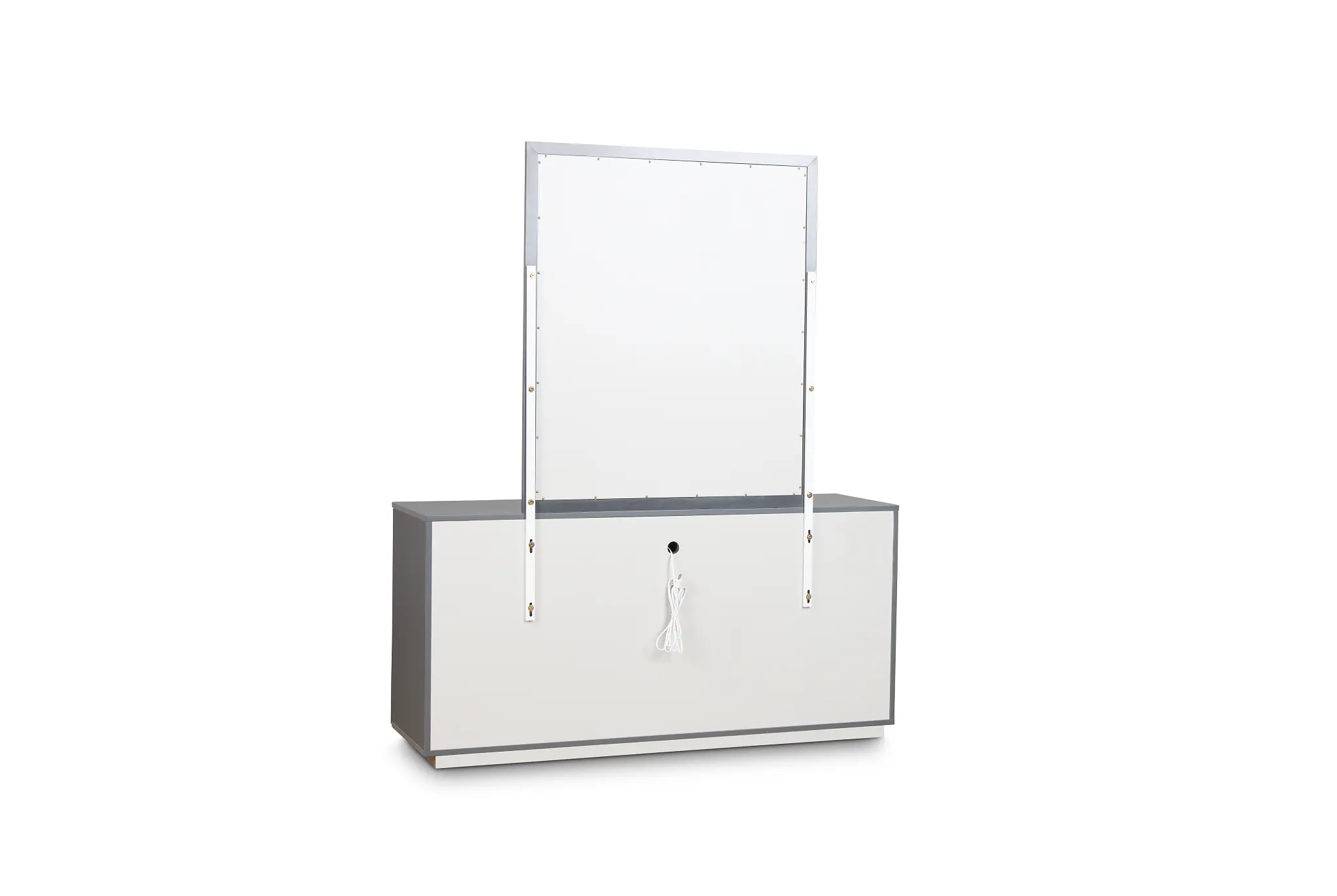 Brasilia Gray Dresser & Mirror Brasilia Gray Dresser & Mirror