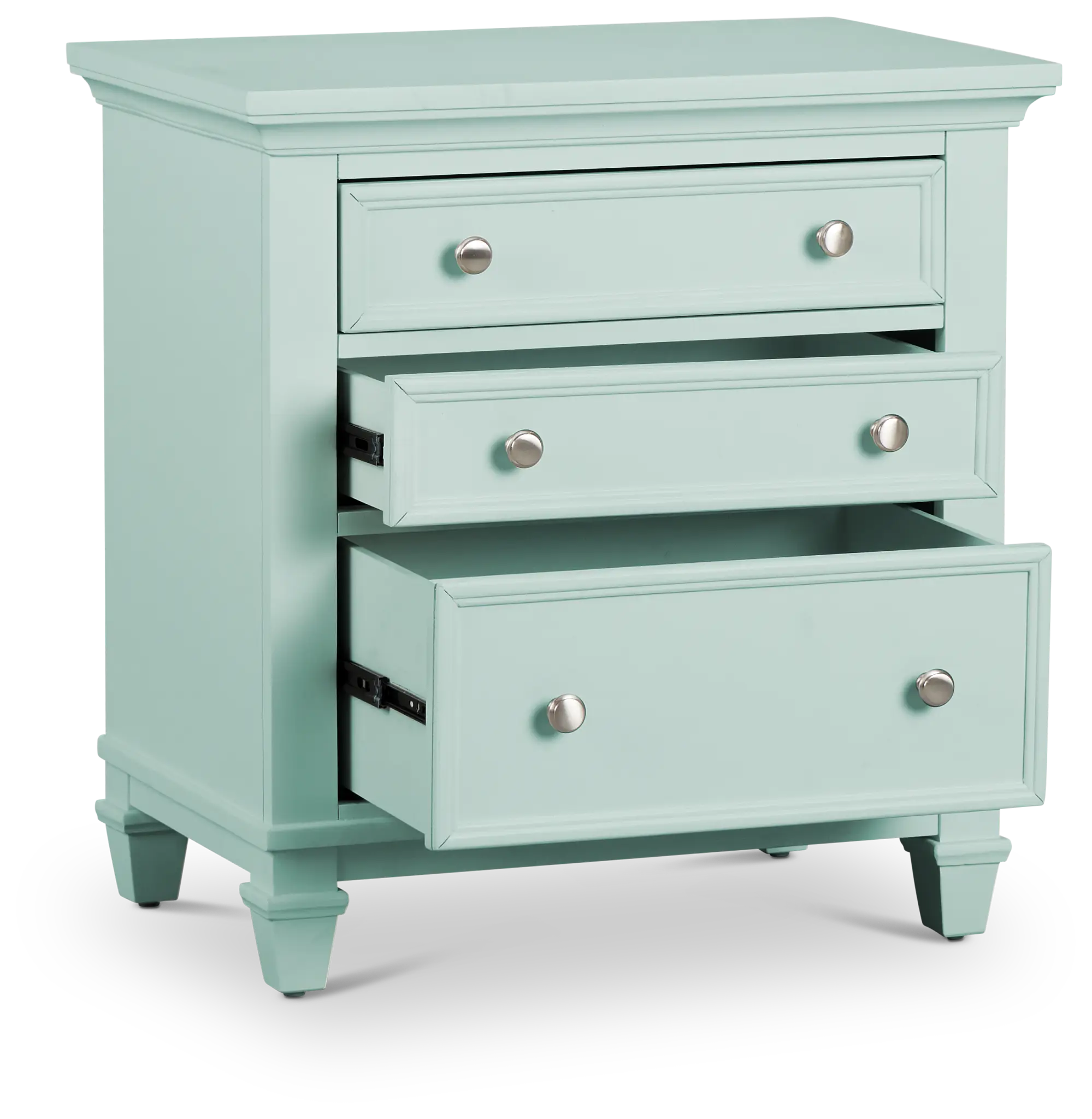 Cape Cod Teal Nightstand Cape Cod Teal Nightstand