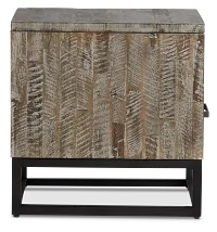 Hayes Light Gray End Table