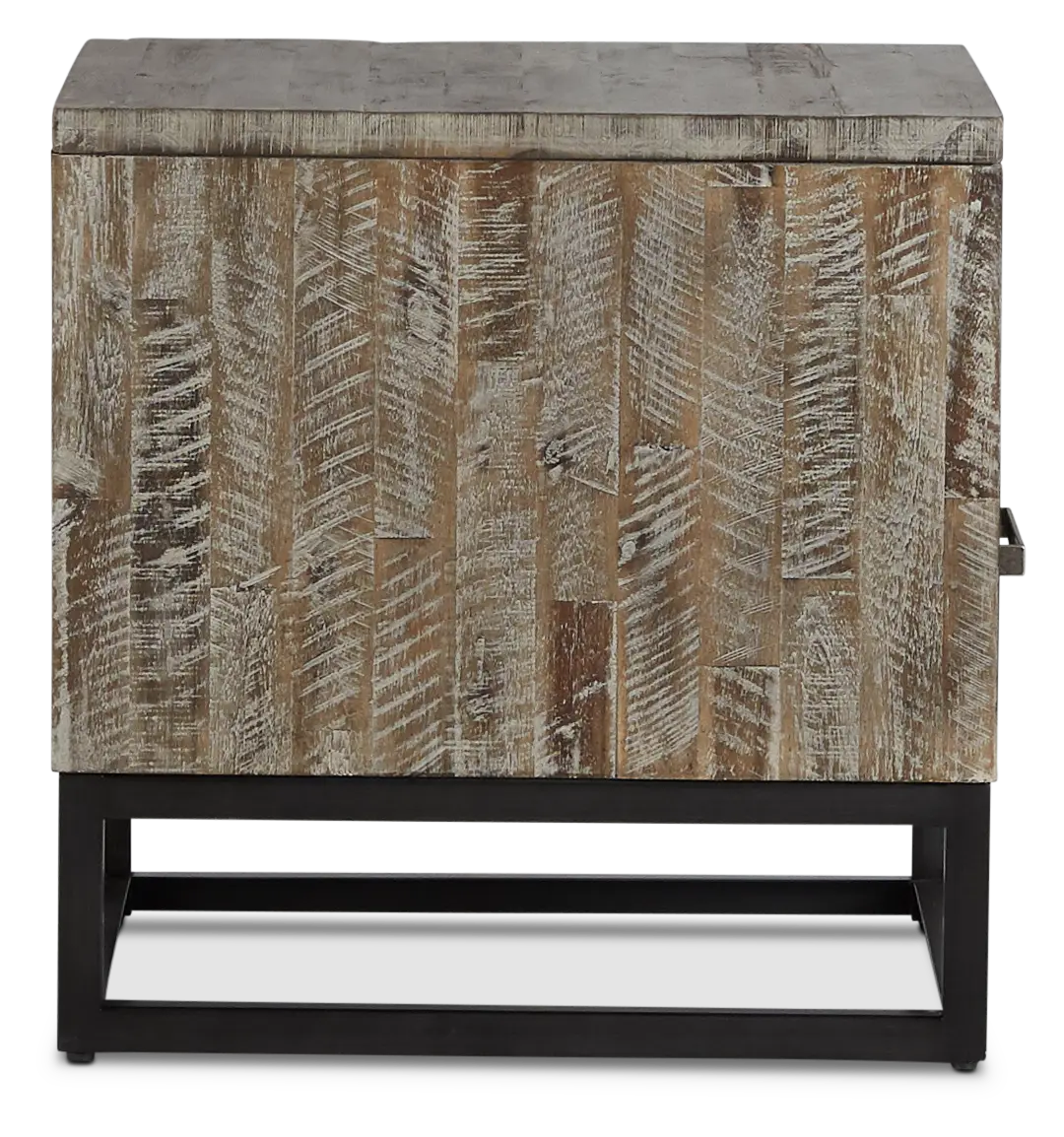 Hayes Light Gray End Table Hayes Light Gray End Table