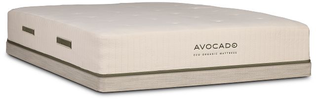 Avocado Eco Organic Cushion Firm Low-profile Mattress Set