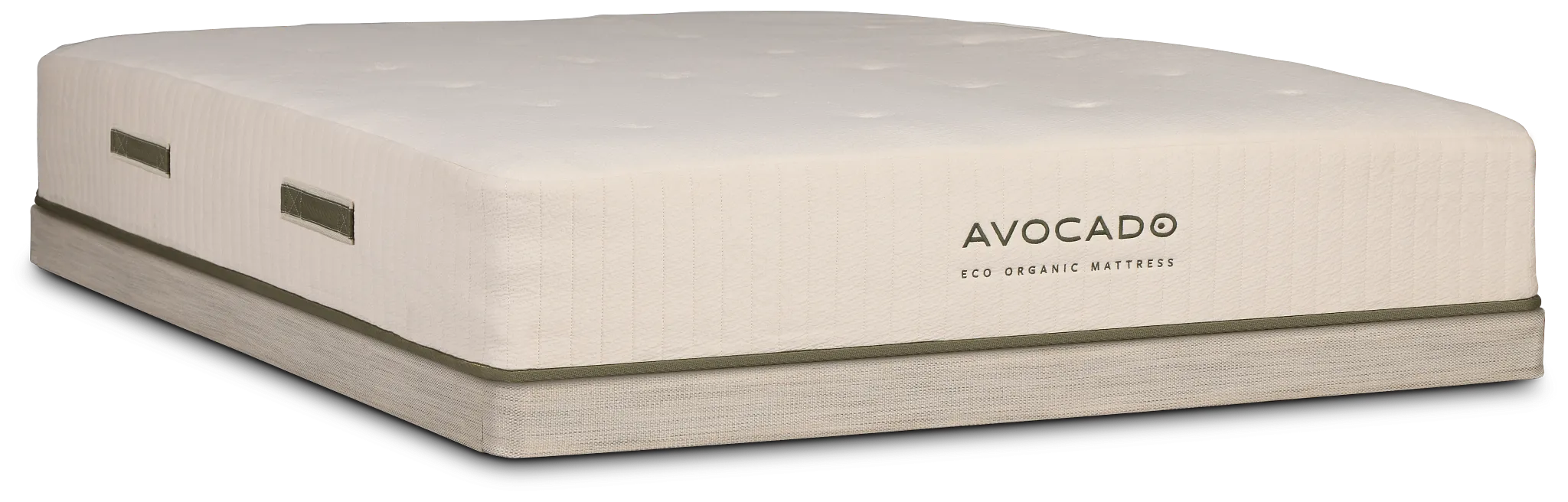 Avocado Eco Organic Cushion Firm Low-profile Mattress Set