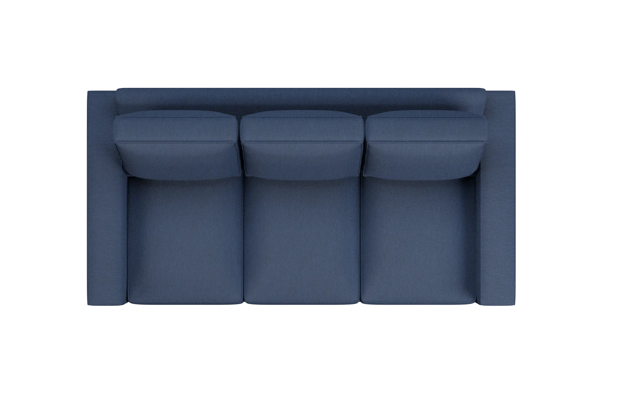 Edgewater Revenue Dark Blue 84" Sofa W/ 3 Cushions