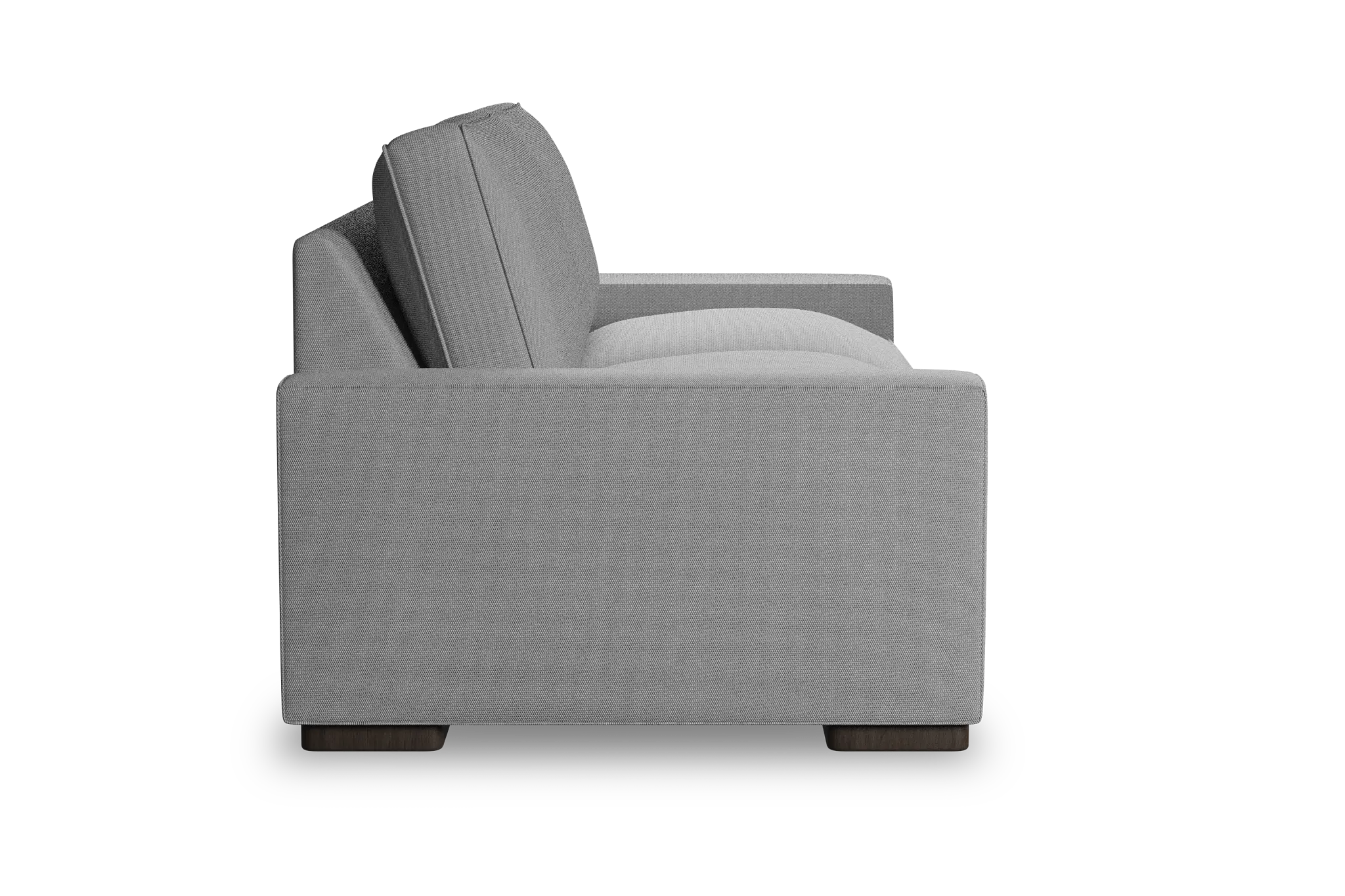 Edgewater Delray Light Gray 84" Sofa W/ 2 Cushions Edgewater Delray Light Gray 84" Sofa W/ 2 Cushions