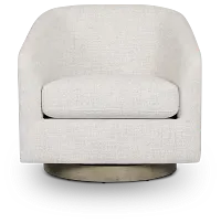 Paloma Gray Fabric Accent Chair