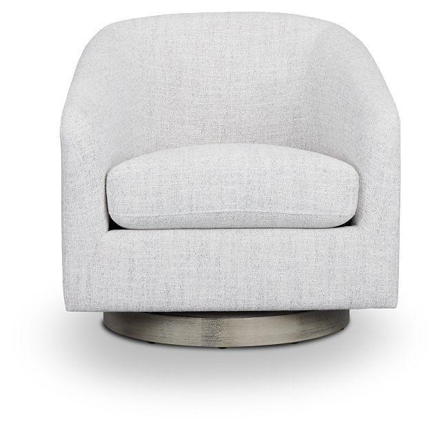 Paloma Gray Fabric Accent Chair