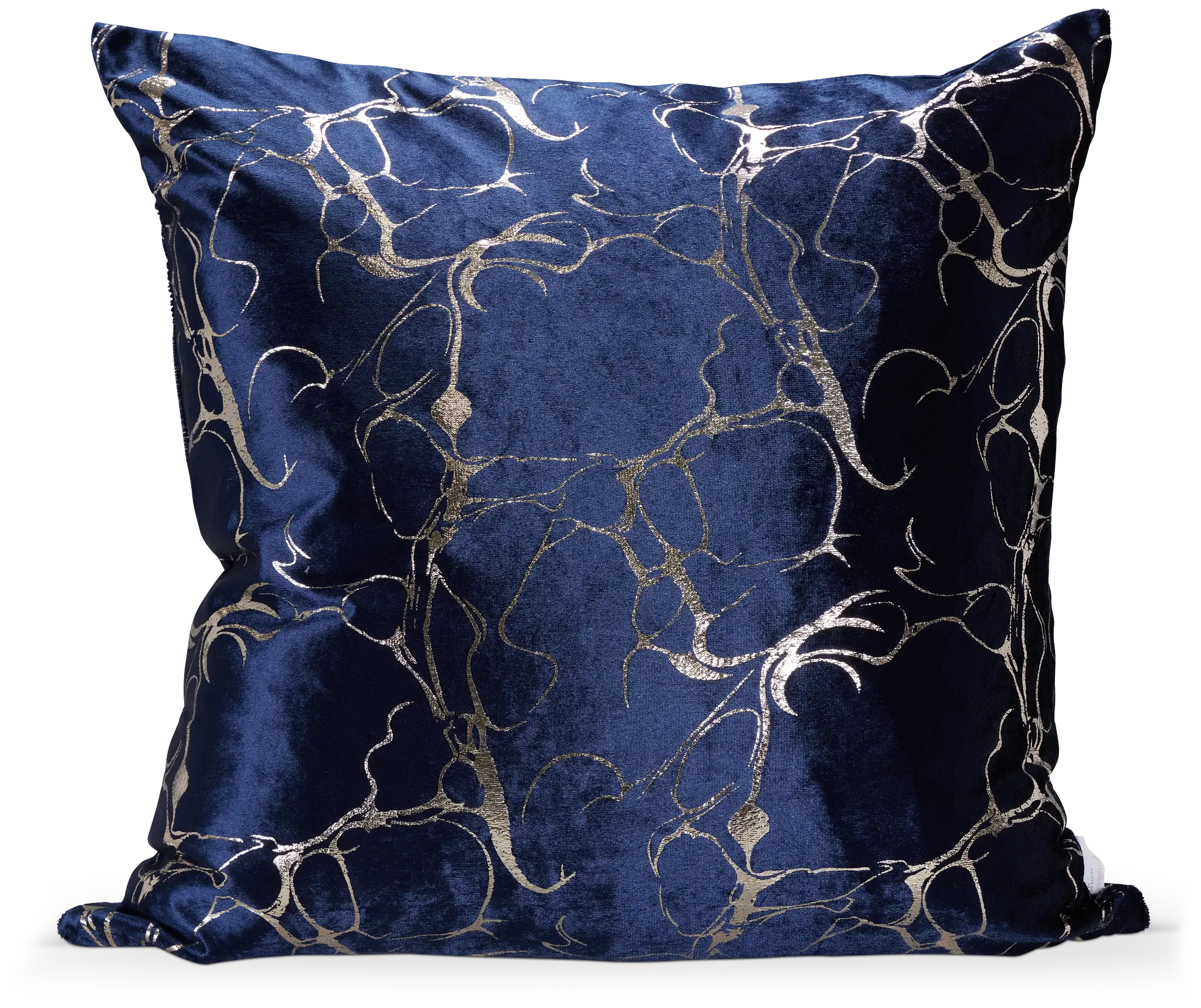 Logan Navy 22" Square Accent Pillow Logan Navy 22" Square Accent Pillow