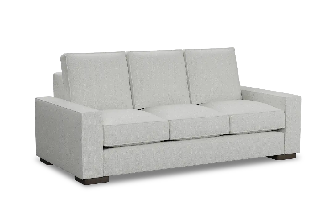 Edgewater Revenue White 84" Sofa W/ 3 Cushions Edgewater Revenue White 84" Sofa W/ 3 Cushions