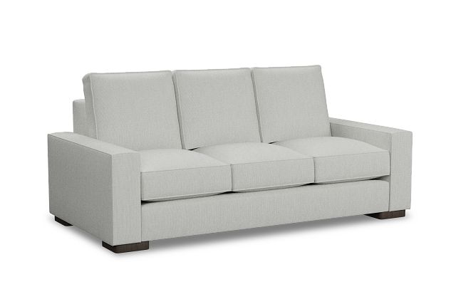 Edgewater Revenue White 84" Sofa W/ 3 Cushions