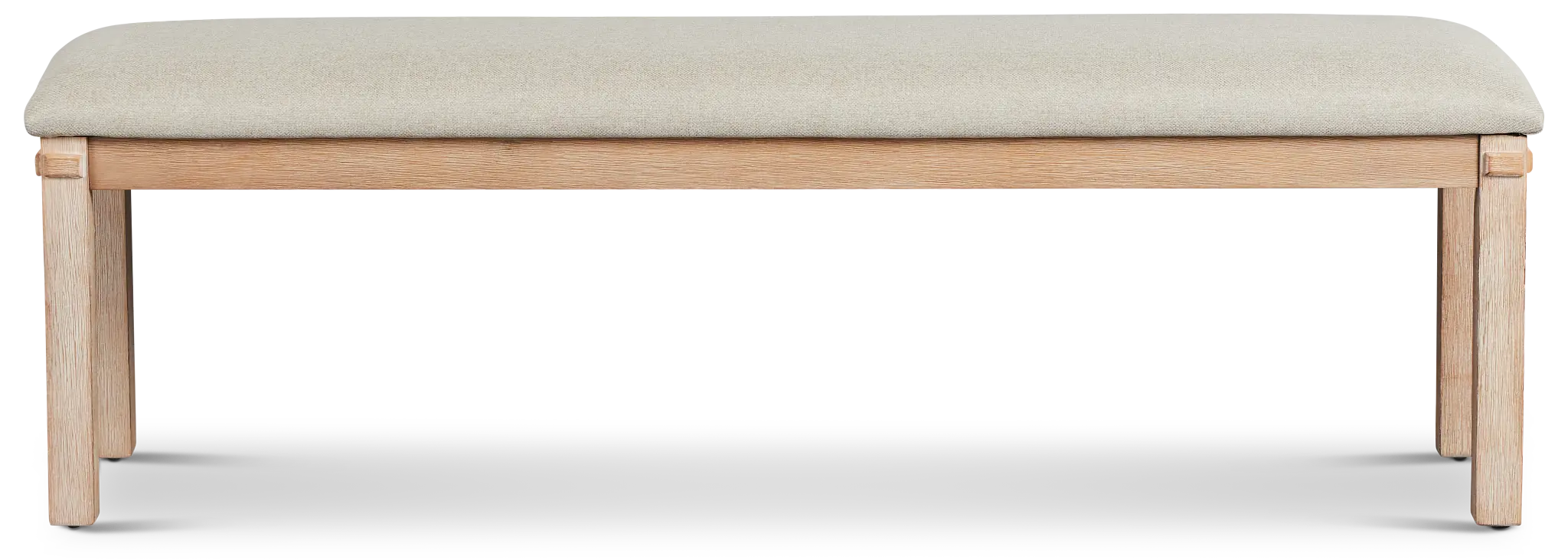 Park City Light Tone Upholstered Dining Bench Park City Light Tone Upholstered Dining Bench