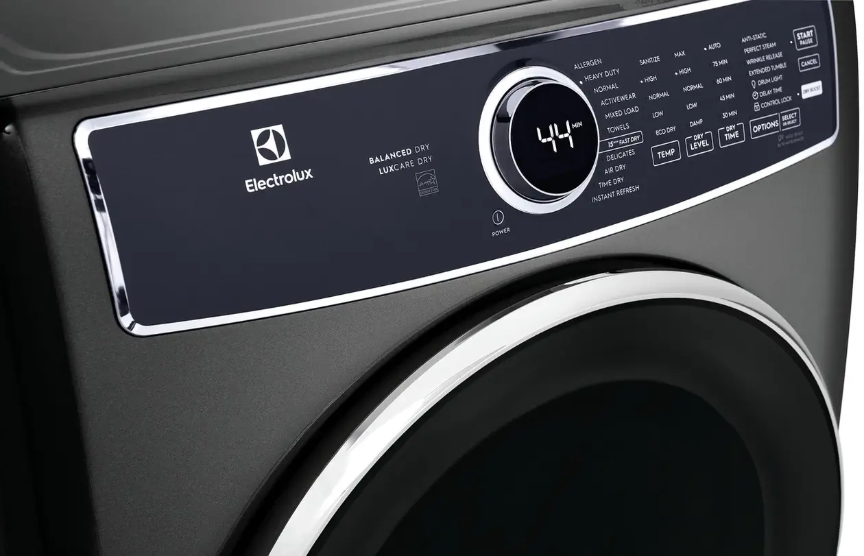 Electrolux 7637 Series Gray Front Load Electric Dryer Electrolux 7637 Series Gray Front Load Electric Dryer
