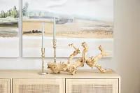 Norb Gold Large Candle Holder