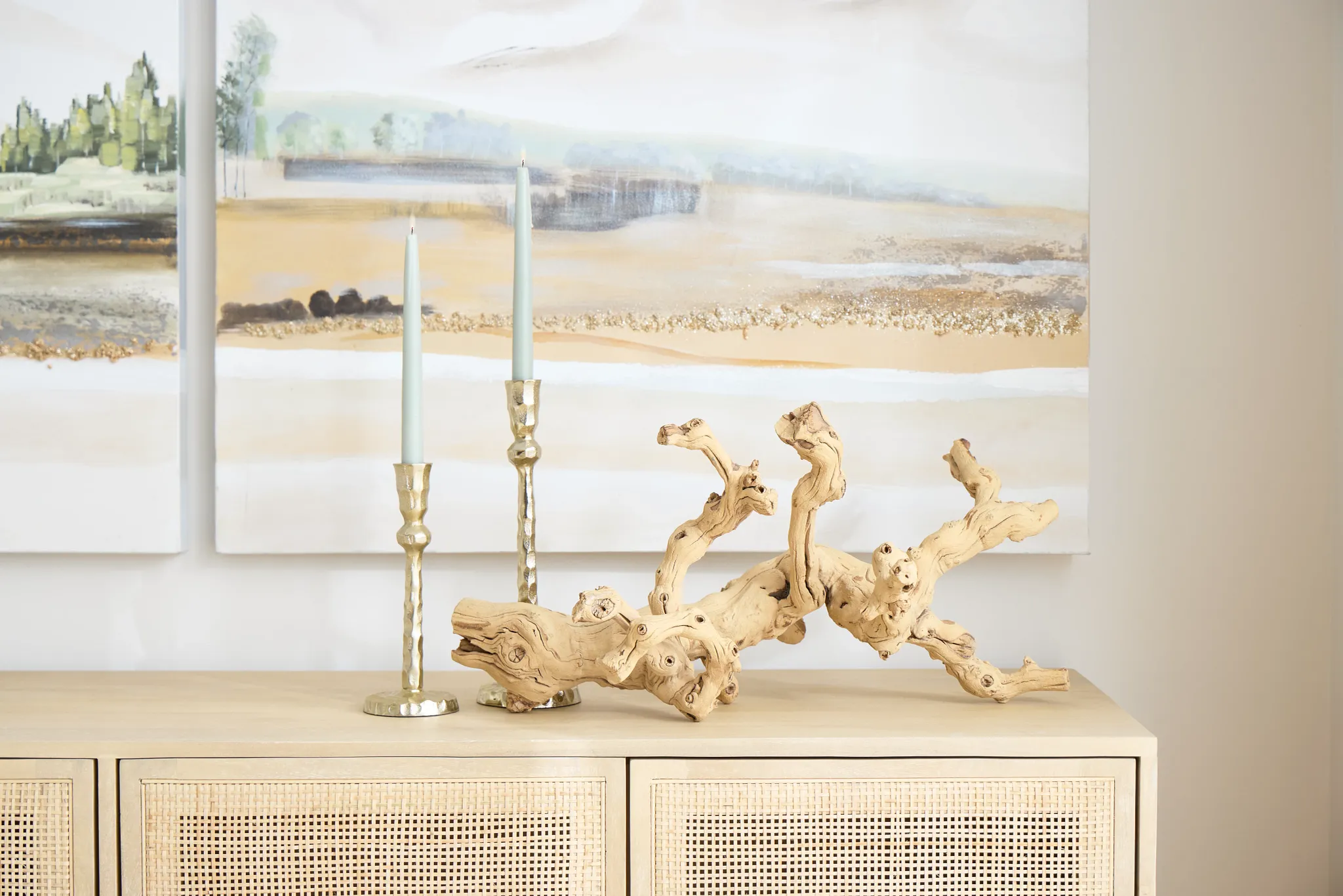 Norb Gold Large Candle Holder