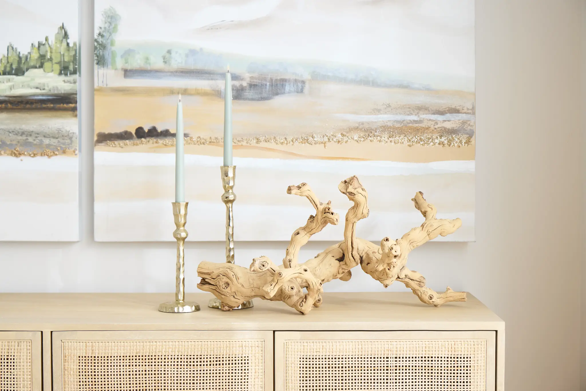 Norb Gold Large Candle Holder Norb Gold Large Candle Holder