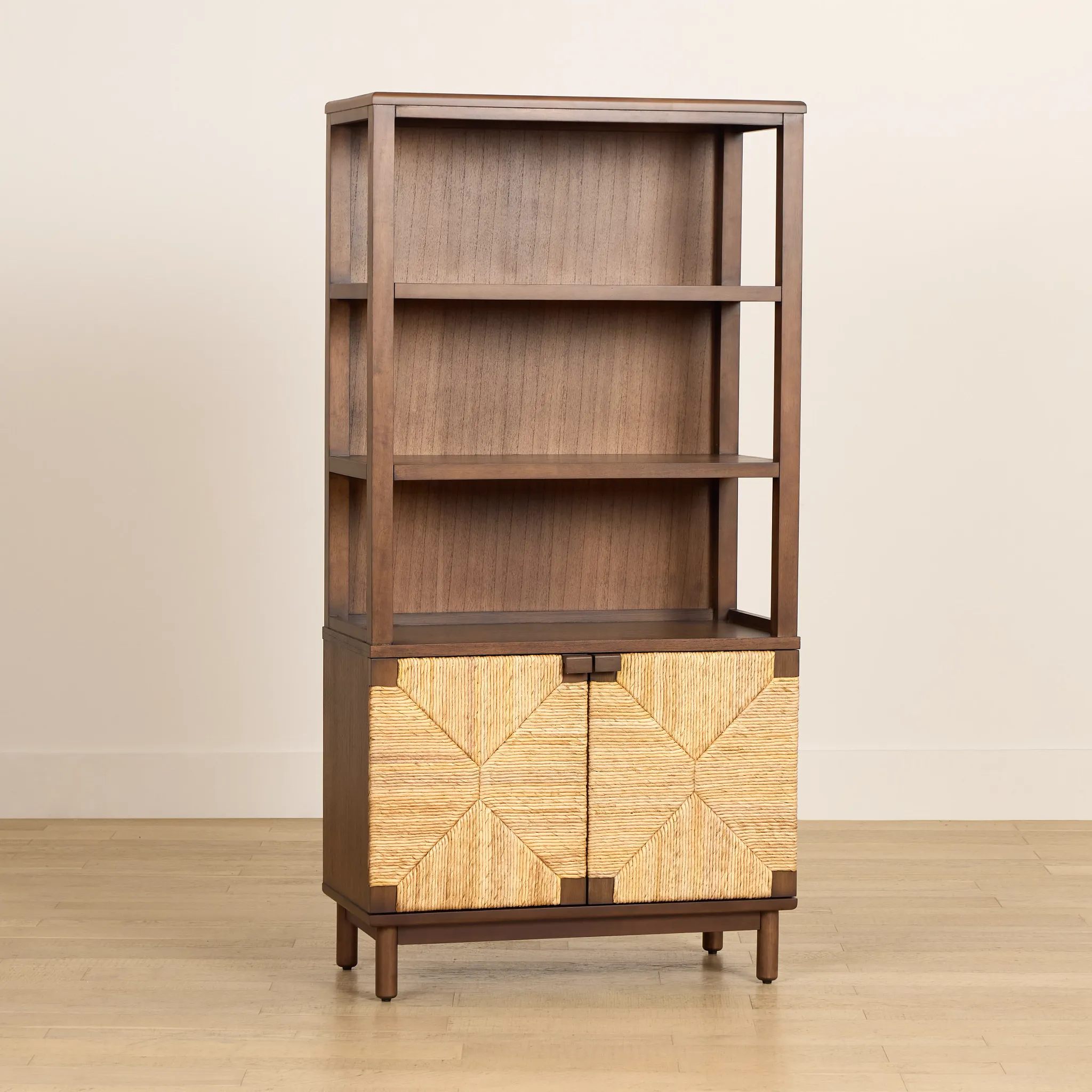 Kate Mid Tone Bookcase