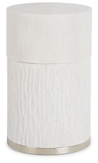 Costa Light Tone Wood Accent Table