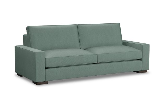Edgewater Delray Light Green 96" Sofa W/ 2 Cushions (0)