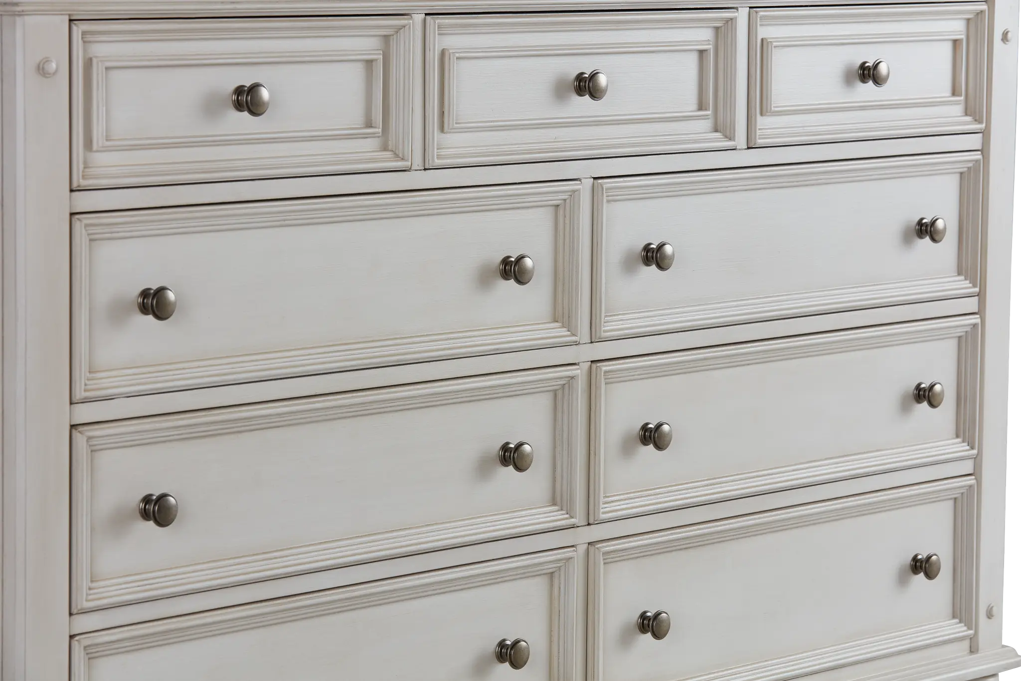 Savannah Ivory Dresser & Mirror Savannah Ivory Dresser & Mirror