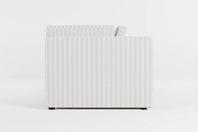 Destin Sea Lane Light Gray Fabric 2-piece Modular Sofa