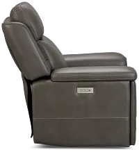 Jayden Gray Micro Power Recliner