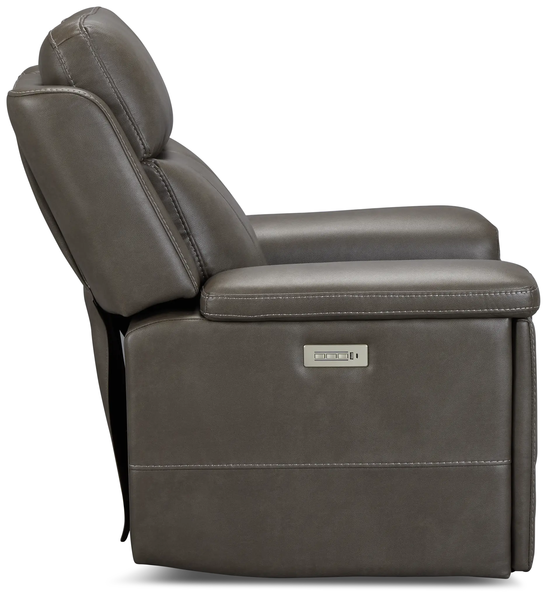 Jayden Gray Micro Power Recliner Jayden Gray Micro Power Recliner