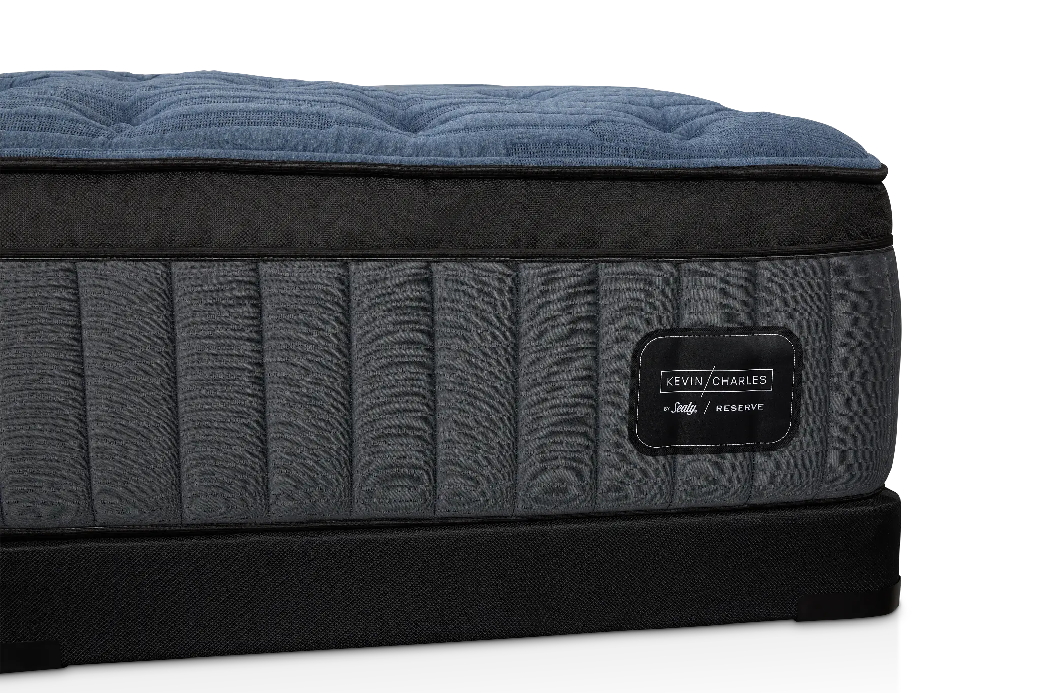 Kevin Charles By Sealy Reserve Lux Plush Low-profile Mattress Set Kevin Charles By Sealy Reserve Lux Plush Low-profile Mattress Set