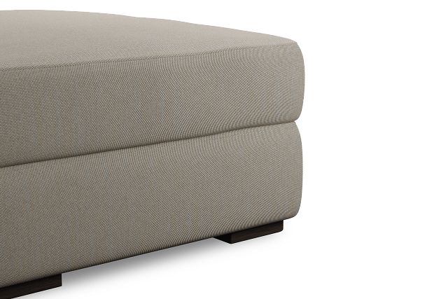 Edgewater Peyton Beige Ottoman