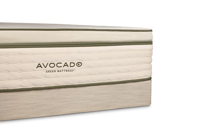 Avocado Green Plush Mattress Set