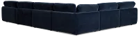 Jules Dark Blue Velvet 6-piece Modular Sectional