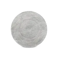 Four Hands Deem Nickel Round End Table