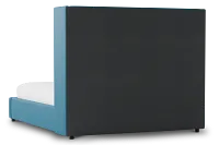 Captiva Joya Teal 60" Upholstered Shelter Bed