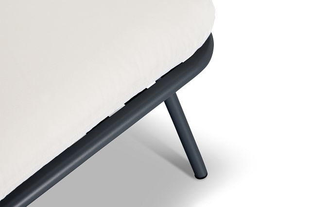 Antigua Gray White Arm Chair