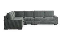 Edgewater Lucy Navy Medium Two-arm Sectional